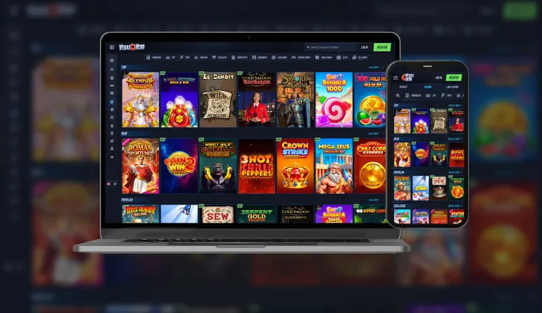 VegasHero Casino App-schermafbeelding